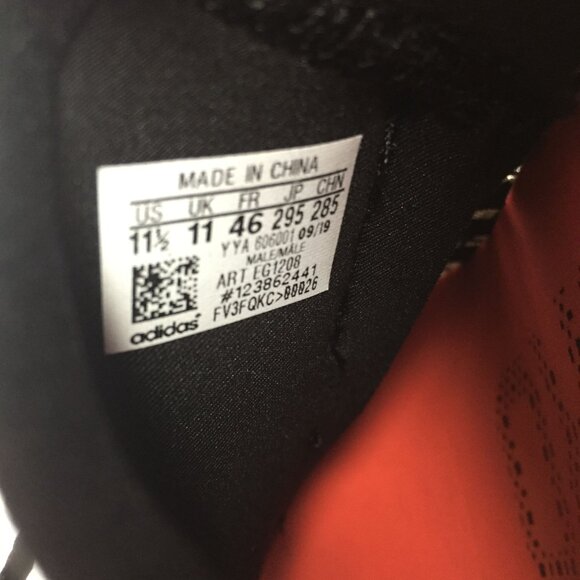 Adidas Men adiZero Avanti Track Field Spikes Cleats EG7833 Black White Size 11.5 - Picture 6 of 6